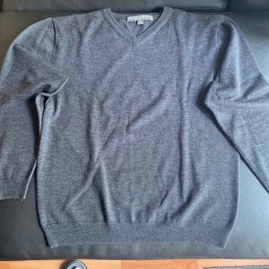 Men’s Wearhouse Sweater - Charcoal Grey Medium